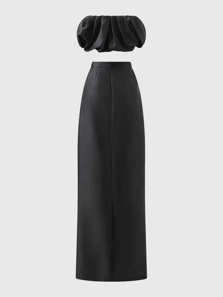 pronovias ALSSACE | Vestido de dama de honor recto palabra de honor | Vera Wang Bridesmaids Descuentos del mes