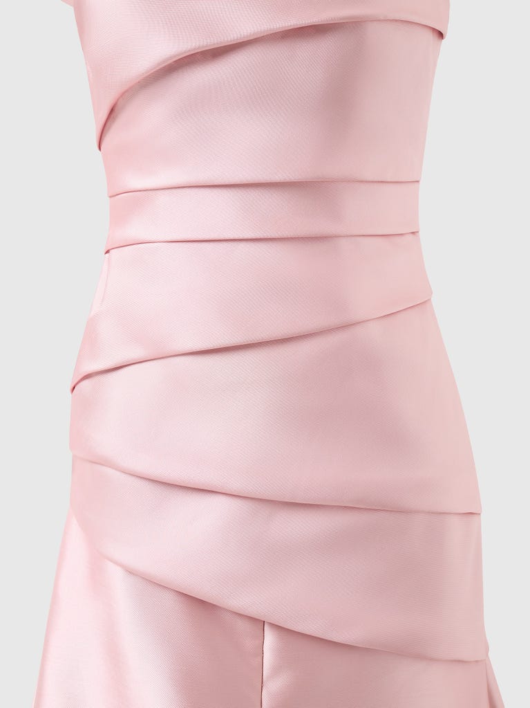 pronovias FRANCHE | Vestido de dama de honor sirena palabra de honor | Vera Wang Bridesmaids Oferta exclusiva
