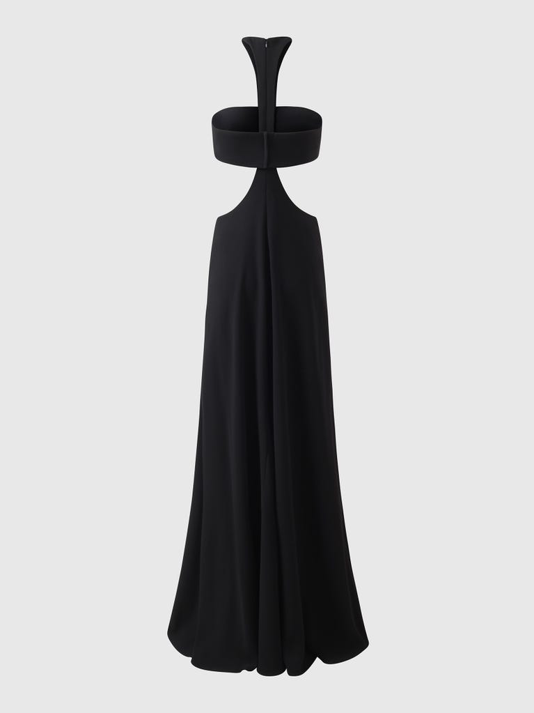 pronovias LEMANS | Vestido de dama de honor fit & flare con cuello halter | Vera Wang Bridesmaids Rebajas baratas