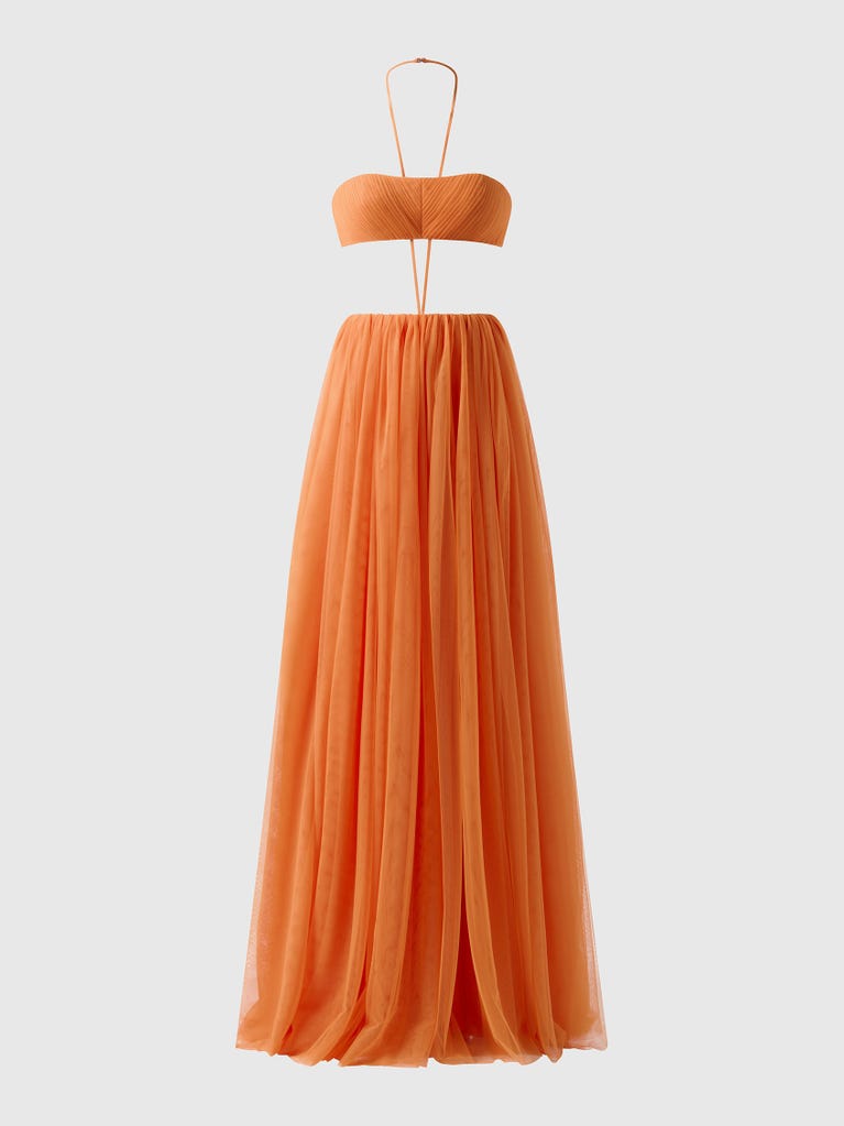 pronovias LANGEDOC | Vestido de dama de honor princesa palabra de honor | Vera Wang Bridesmaids