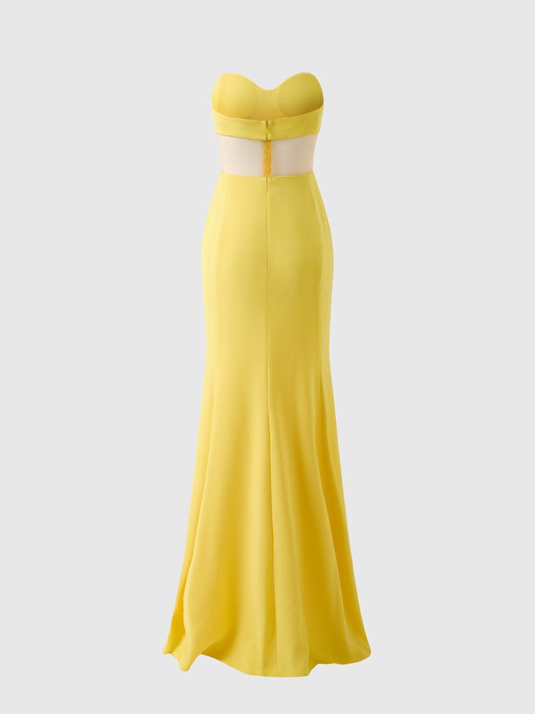 pronovias CHELLE | Vestido de dama de honor sirena palabra de honor | Vera Wang Bridesmaids Ventas relámpago