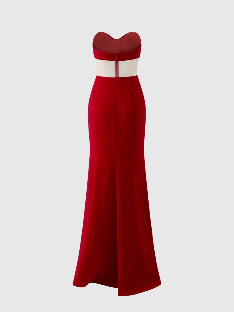 pronovias CHELLE | Vestido de dama de honor sirena palabra de honor | Vera Wang Bridesmaids Ventas relámpago