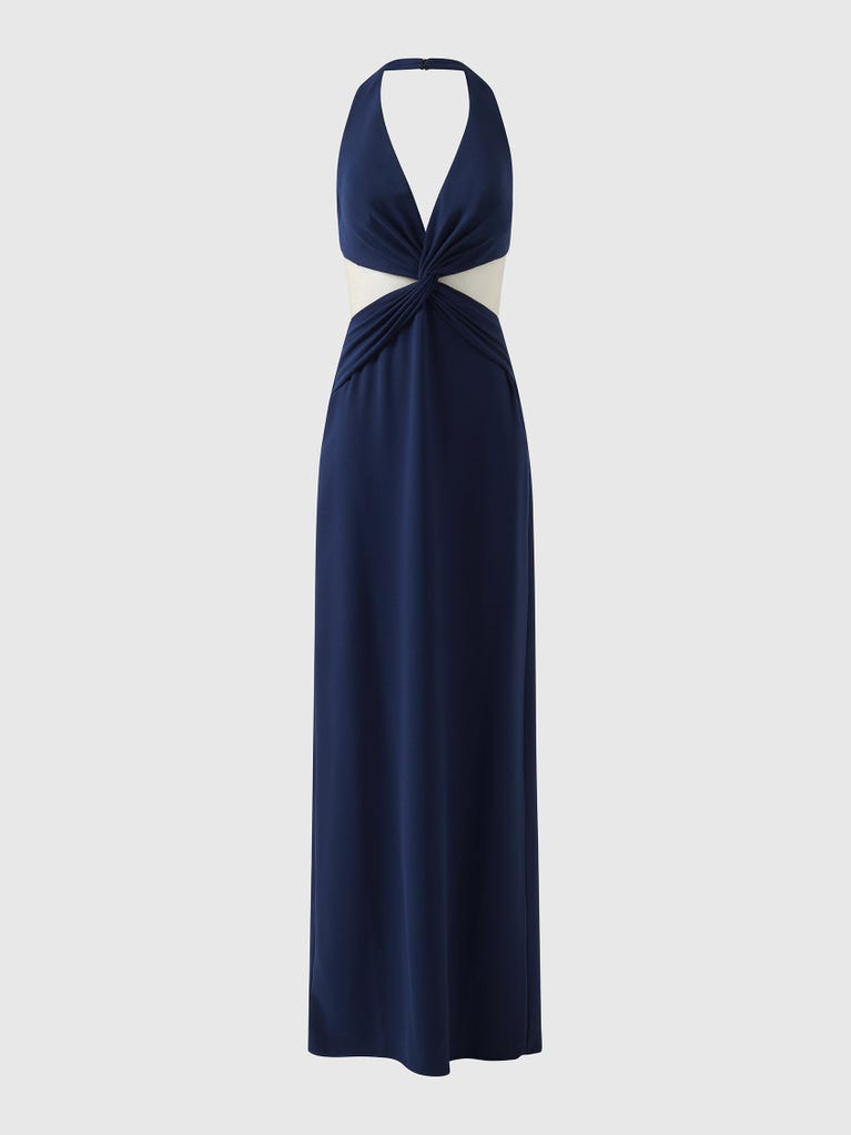 pronovias CHAMBERY | Vestido de dama de honor recto con escote de pico | Vera Wang Bridesmaids Descuento