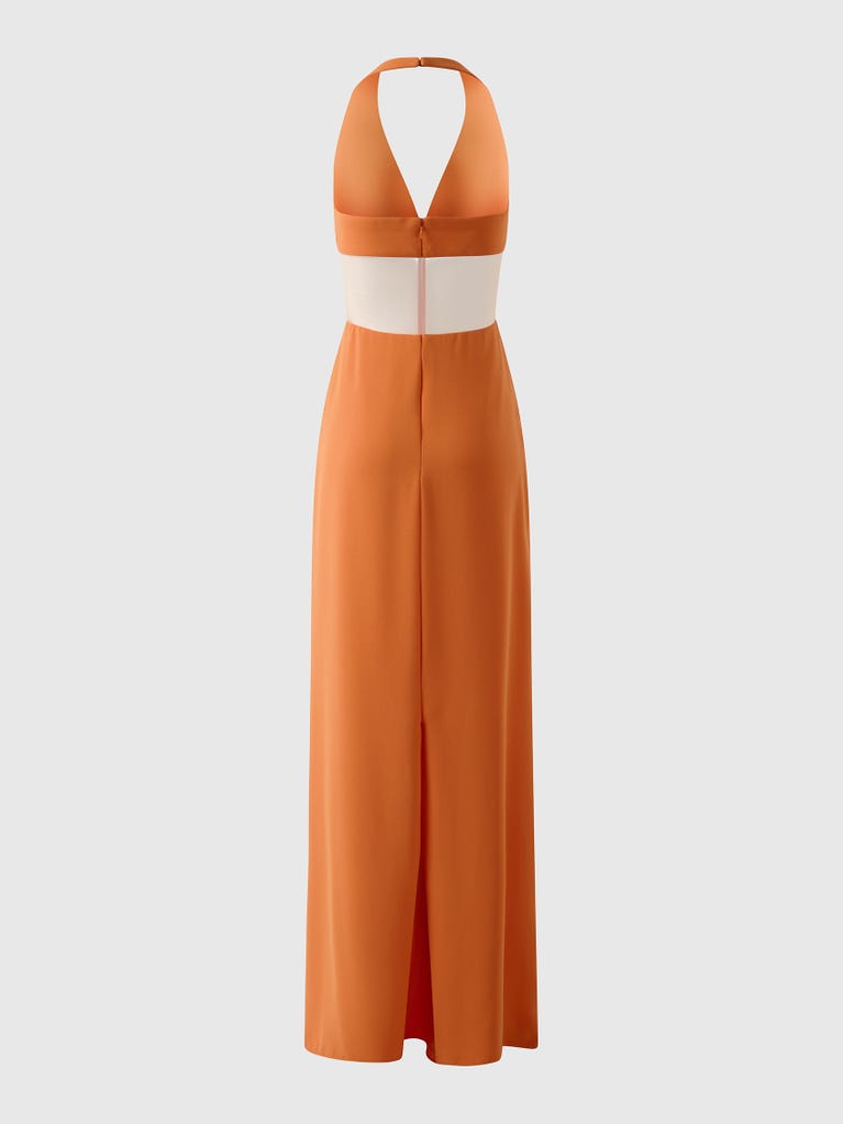 pronovias CHAMBERY | Vestido de dama de honor recto con escote de pico | Vera Wang Bridesmaids Descuento