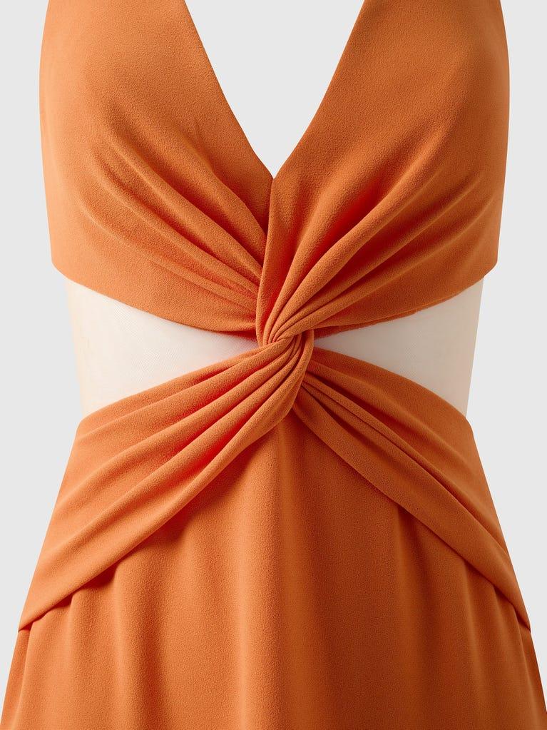 pronovias CHAMBERY | Vestido de dama de honor recto con escote de pico | Vera Wang Bridesmaids Descuento