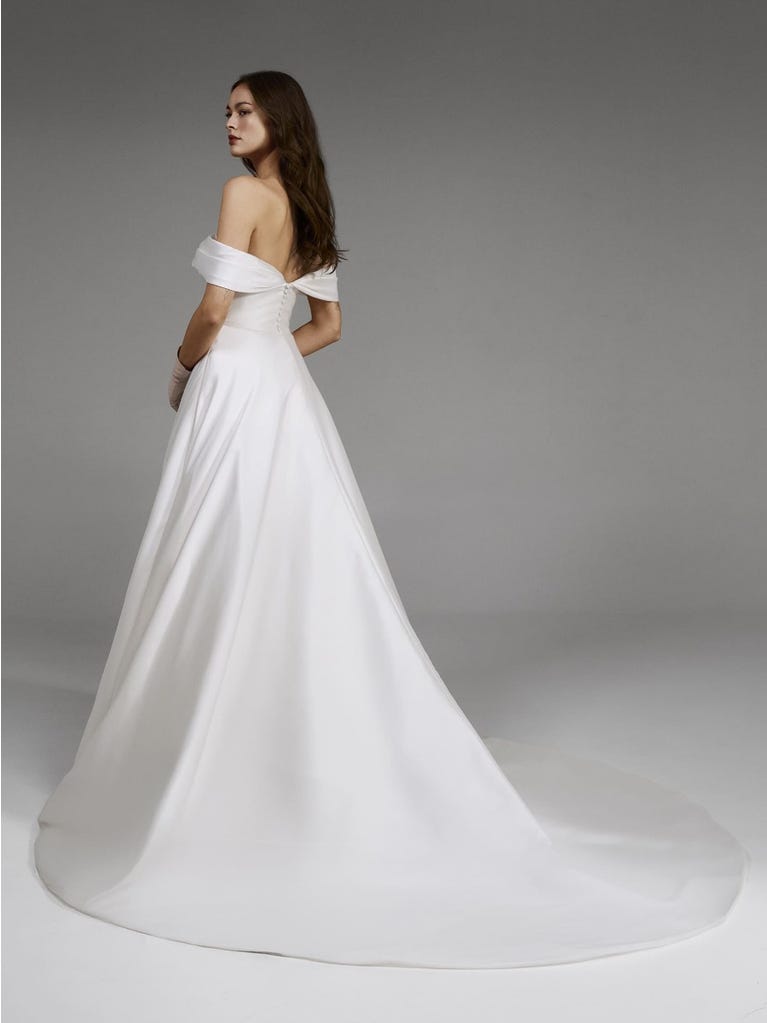 pronovias ATHOS | Vestido de novia corte en a | Pronovias Envío gratis