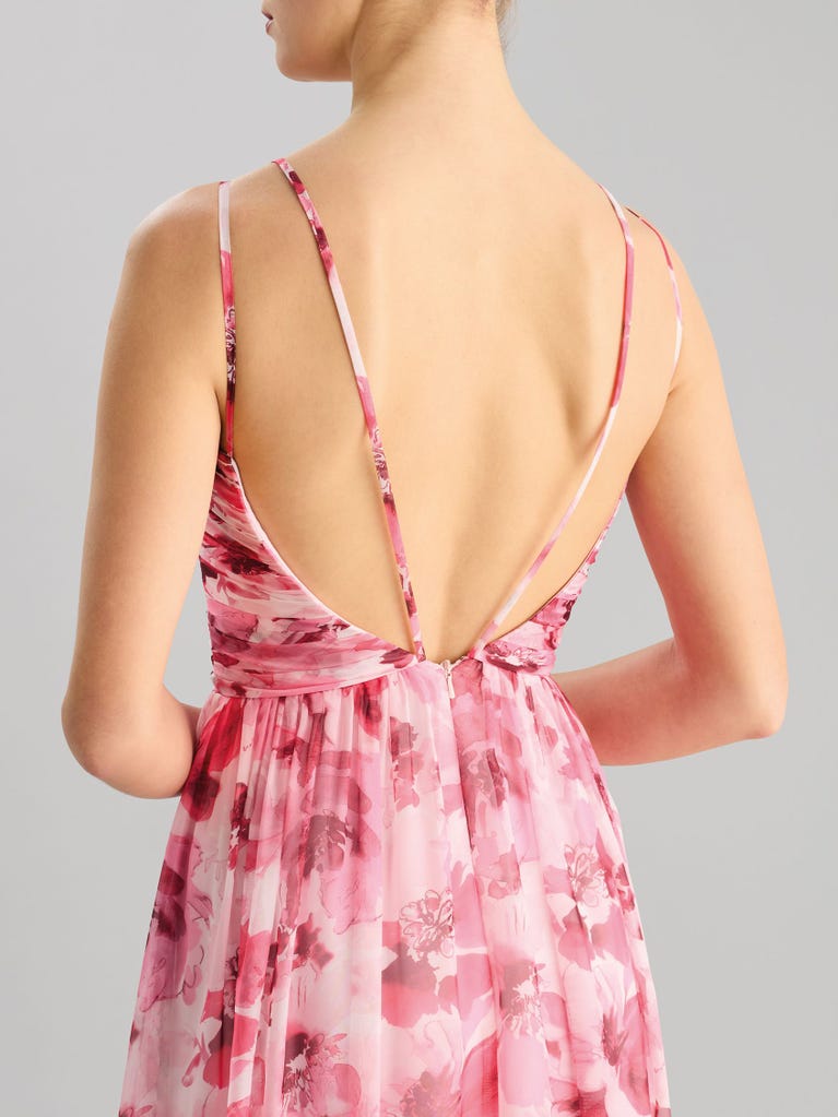 pronovias PRINT 2410 | Vestido de fiesta corte en a | Pronovias Rebajas