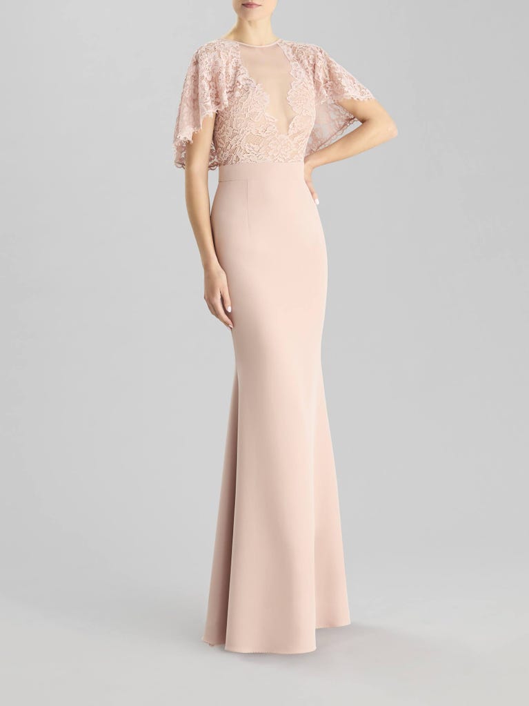 pronovias LACE 2434 | Vestido de fiesta sirena | Pronovias Rebajas top