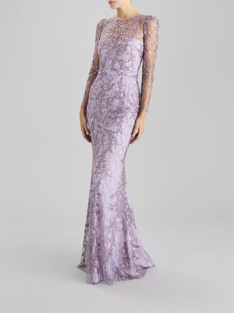 pronovias SPARKLE 2333 | Vestido de fiesta recto con escote barco | The Party Edit by Pronovias Promoción por tiempo limitado