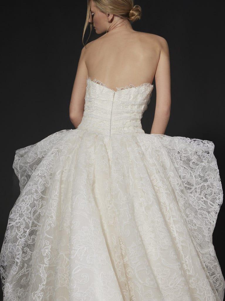pronovias ROUX | Vestido de novia princesa palabra de honor | Vera Wang Bride Solo queda un día