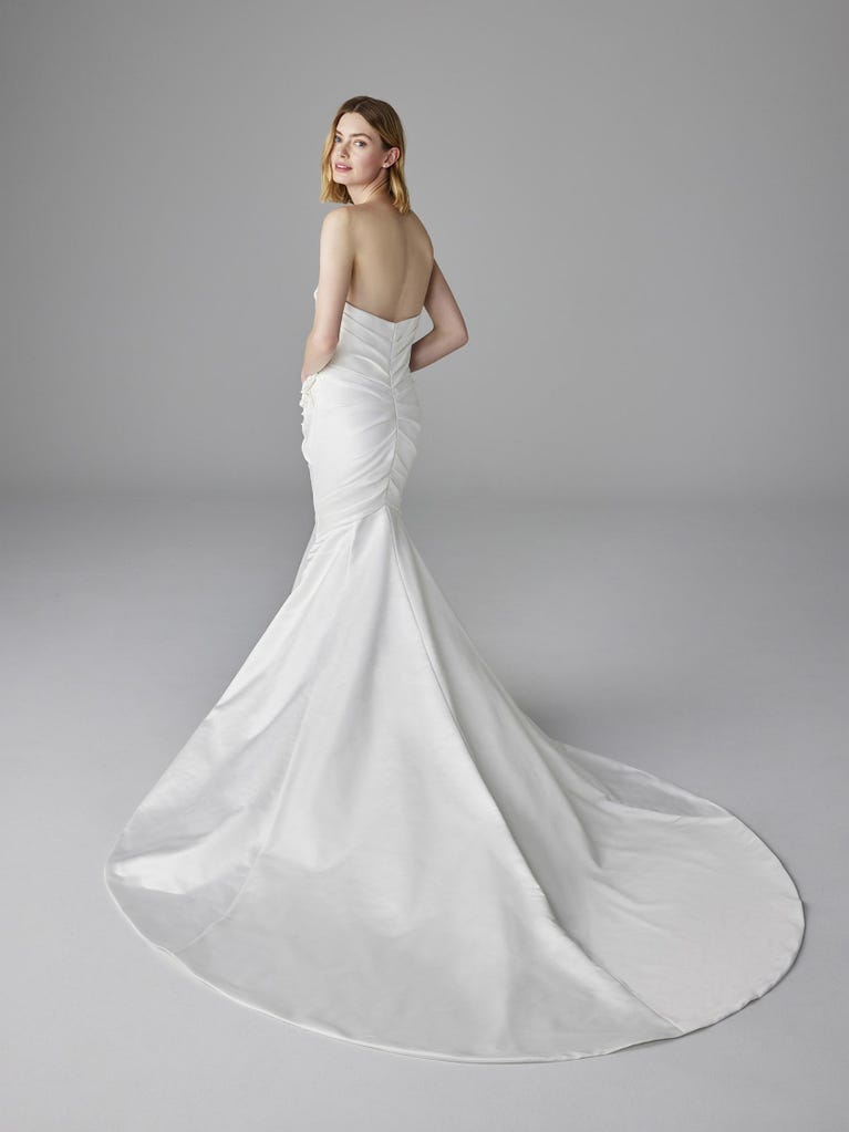 pronovias BOZENA | Vestido de novia sirena palabra de honor | Pronovias Precios de Black Friday