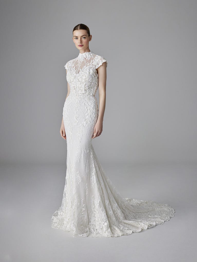 pronovias JENA | Vestido de novia sirena con escote corazón | Pronovias Oferta especial