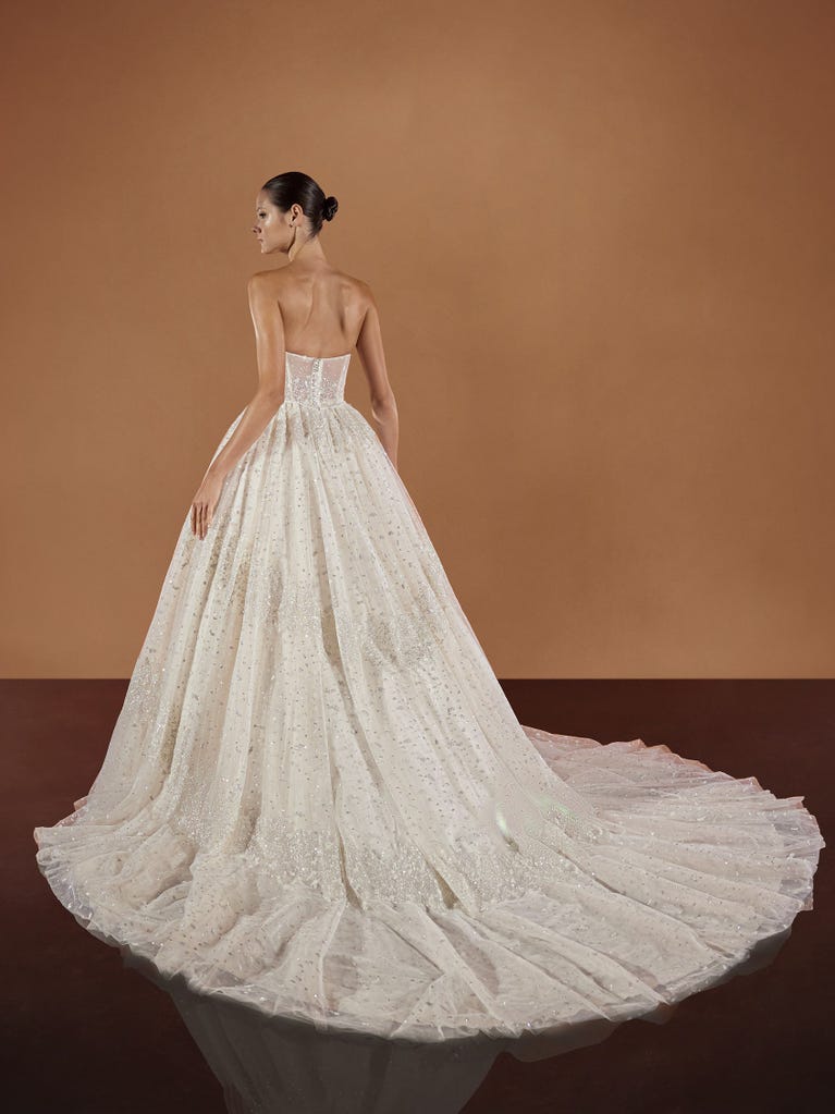 pronovias TAJ | Vestido de novia princesa con palabra de honor | Pronovias Oferta exclusiva