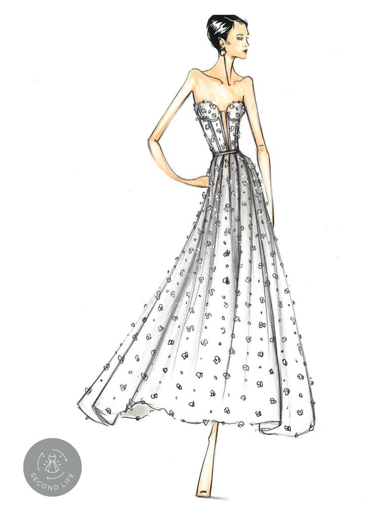 pronovias HOPKINS | Vestido de novia evasée con escote corazón | Pronovias Última moda