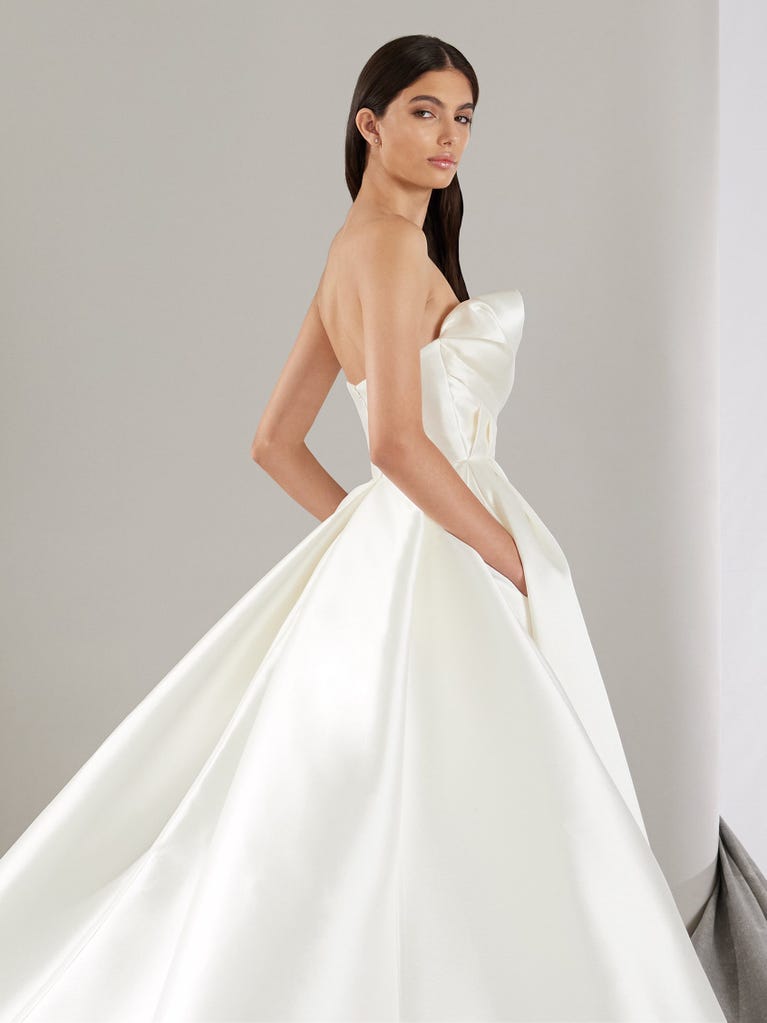 pronovias KHLOE | Vestido de novia princesa con palabra de honor | Pronovias Gran oferta