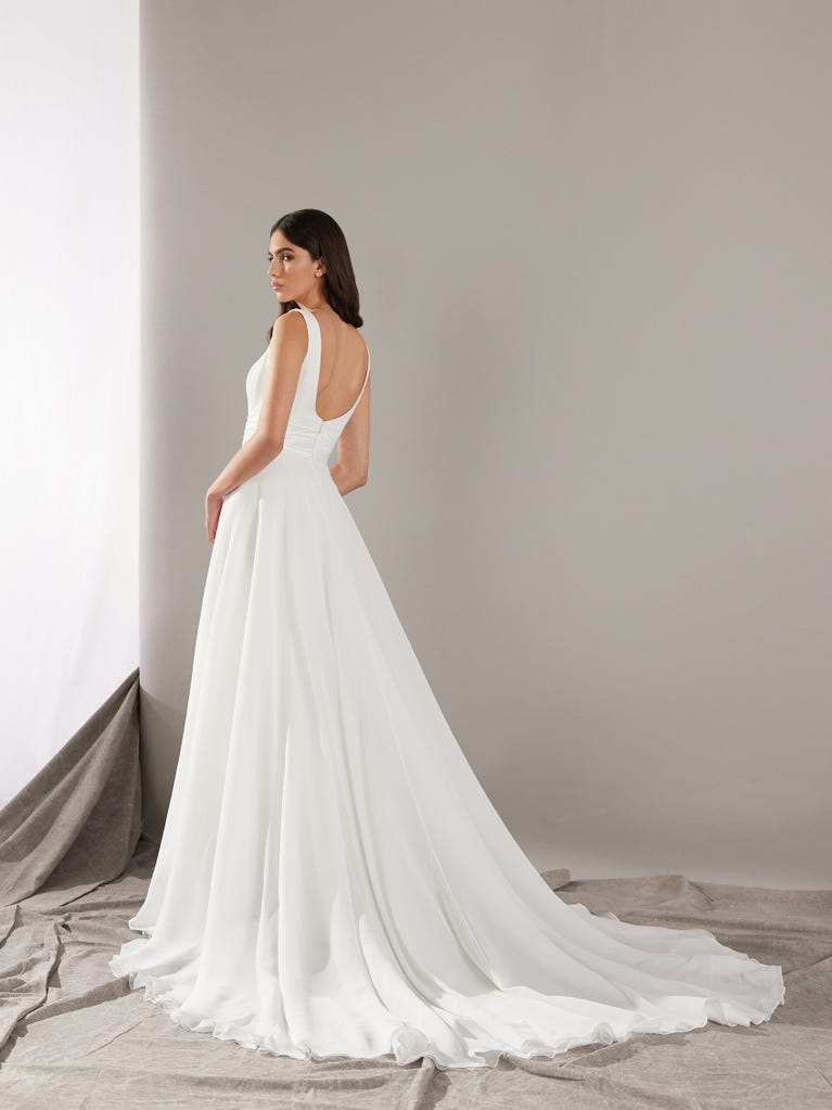 pronovias EUFEME | Vestido de novia corte en a | Pronovias Rebajas top
