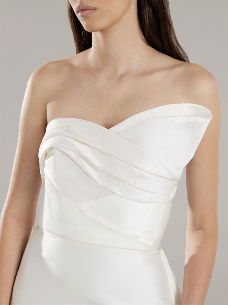 pronovias ARYA | Vestido de novia sirena con palabra de honor | Pronovias Liquidación