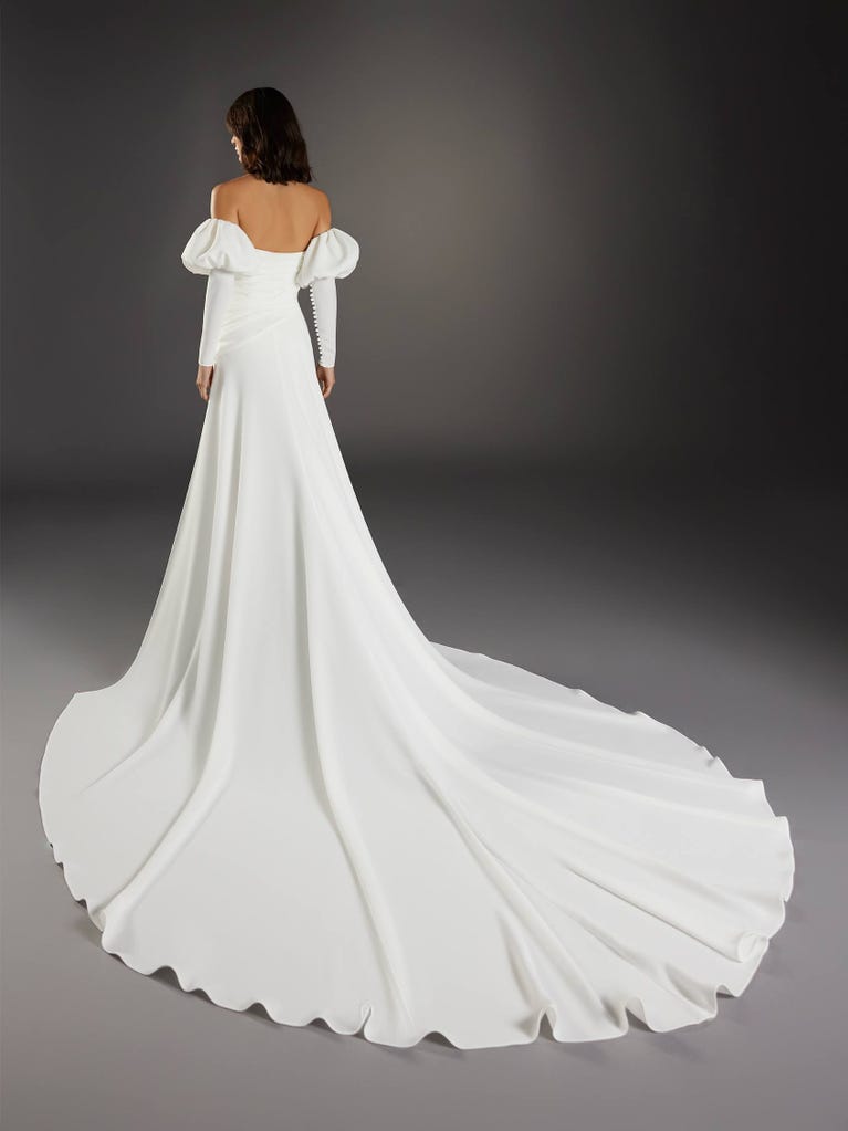 pronovias SANTS | Vestido de novia recto | Pronovias Ofertas de temporada