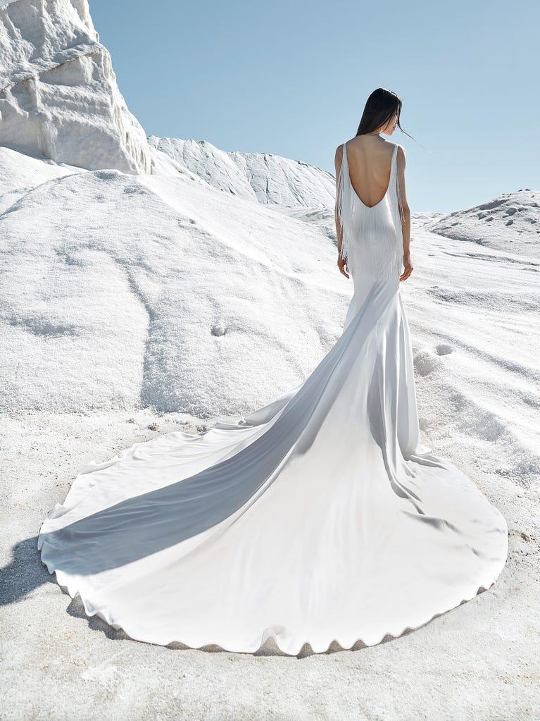 pronovias SUNRAY | Vestido de novia sirena drapeado | Pronovias Los más vendidos