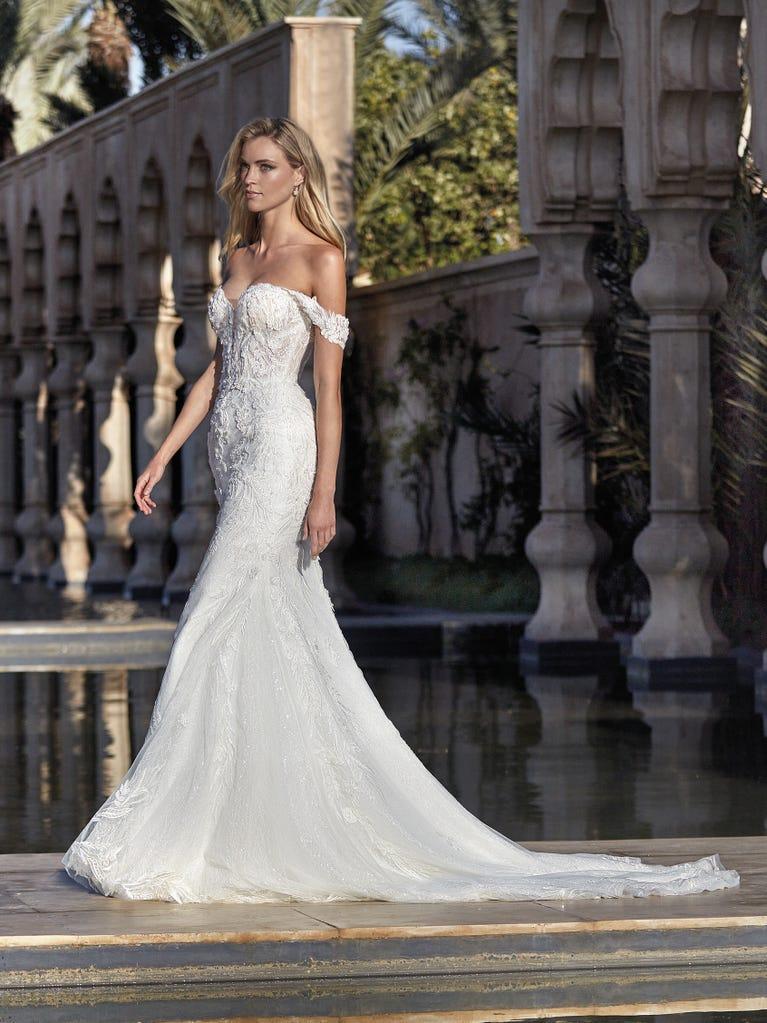 pronovias KENAI | Vestido de novia sirena | Pronovias Rebajas online