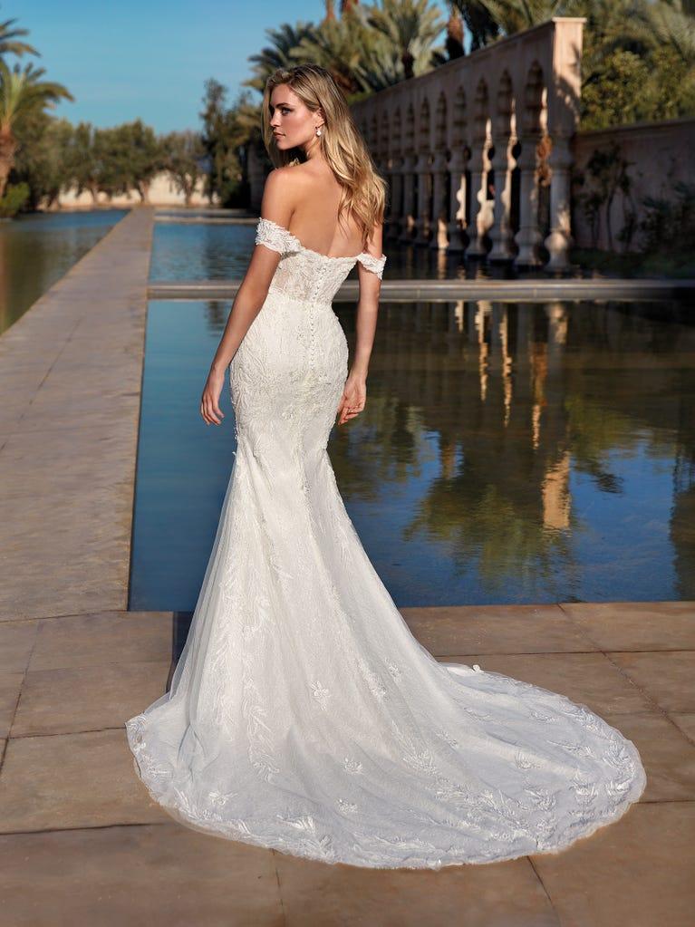 pronovias KENAI | Vestido de novia sirena | Pronovias Rebajas online
