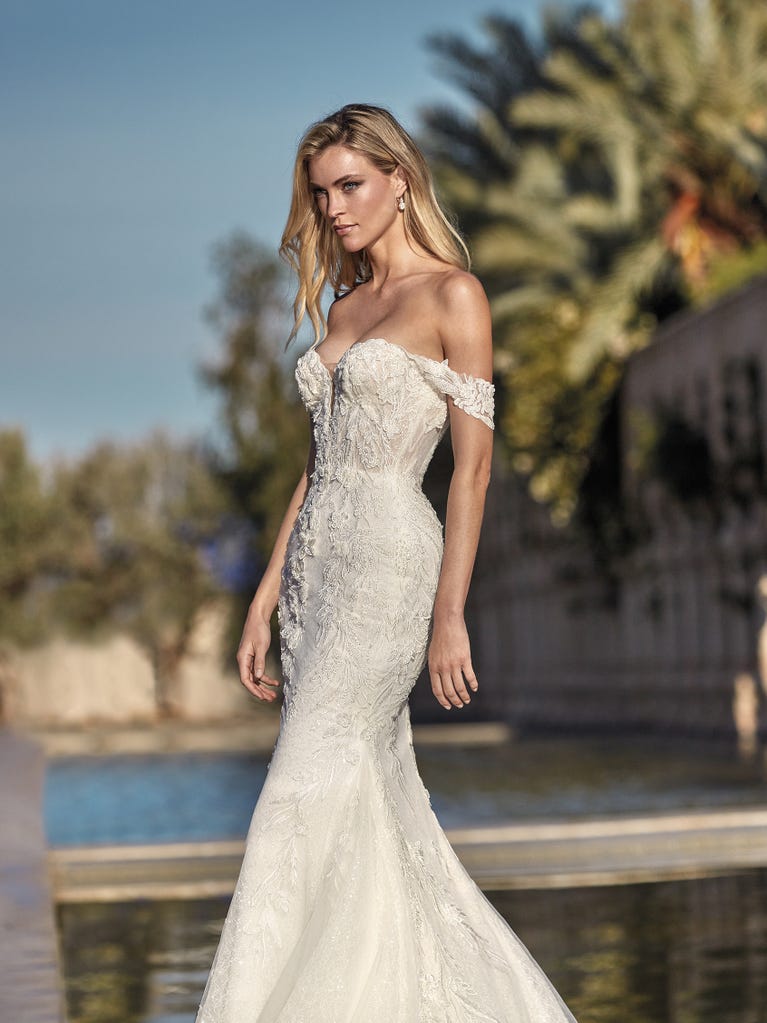 pronovias KENAI | Vestido de novia sirena | Pronovias Rebajas online