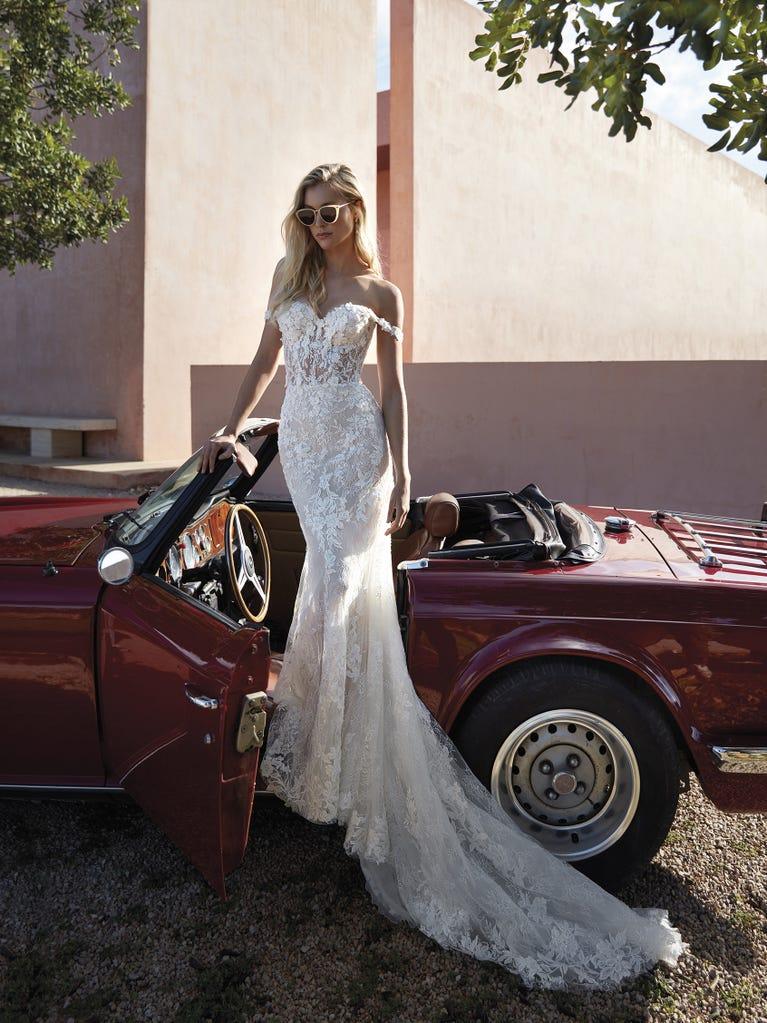 pronovias PHUKET | Vestido de novia sirena | Pronovias Envío internacional gratuito