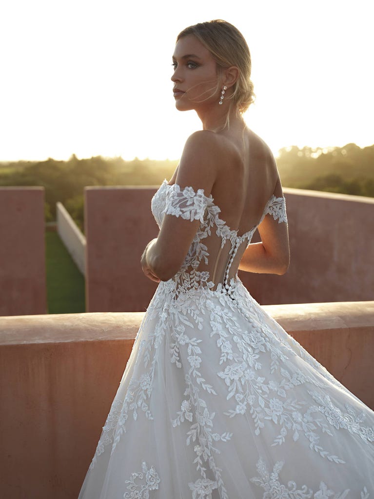 pronovias ELYSEES | Vestido de novia corte en a | Pronovias Ofertas especiales