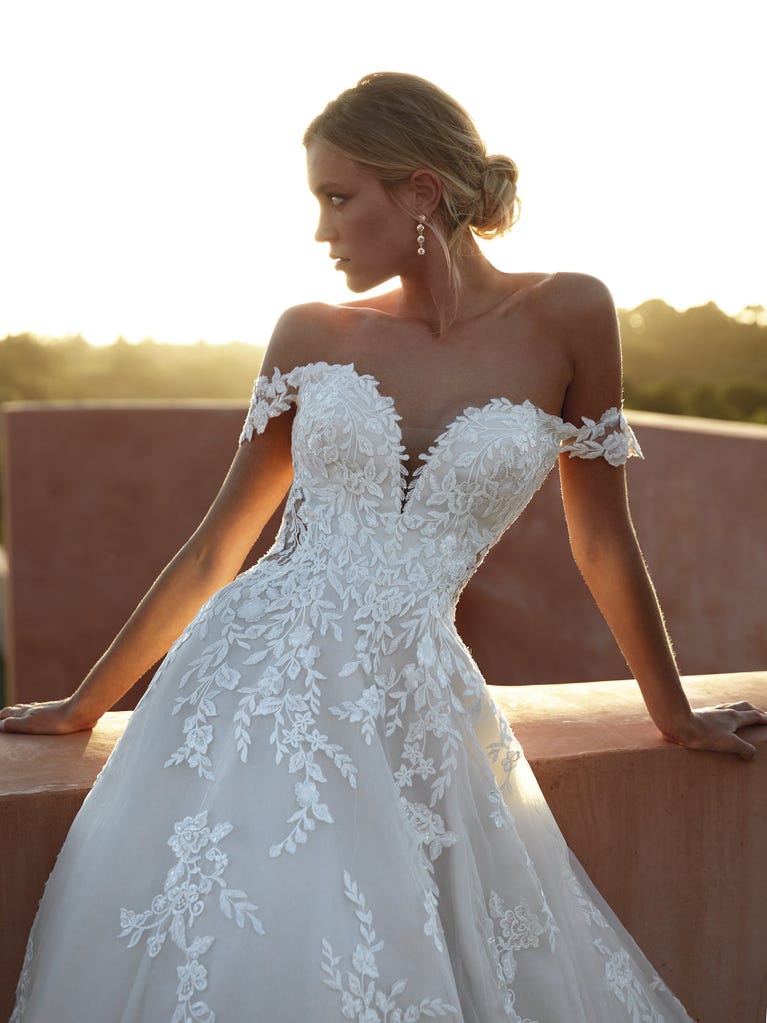 pronovias ELYSEES | Vestido de novia corte en a | Pronovias Ofertas especiales