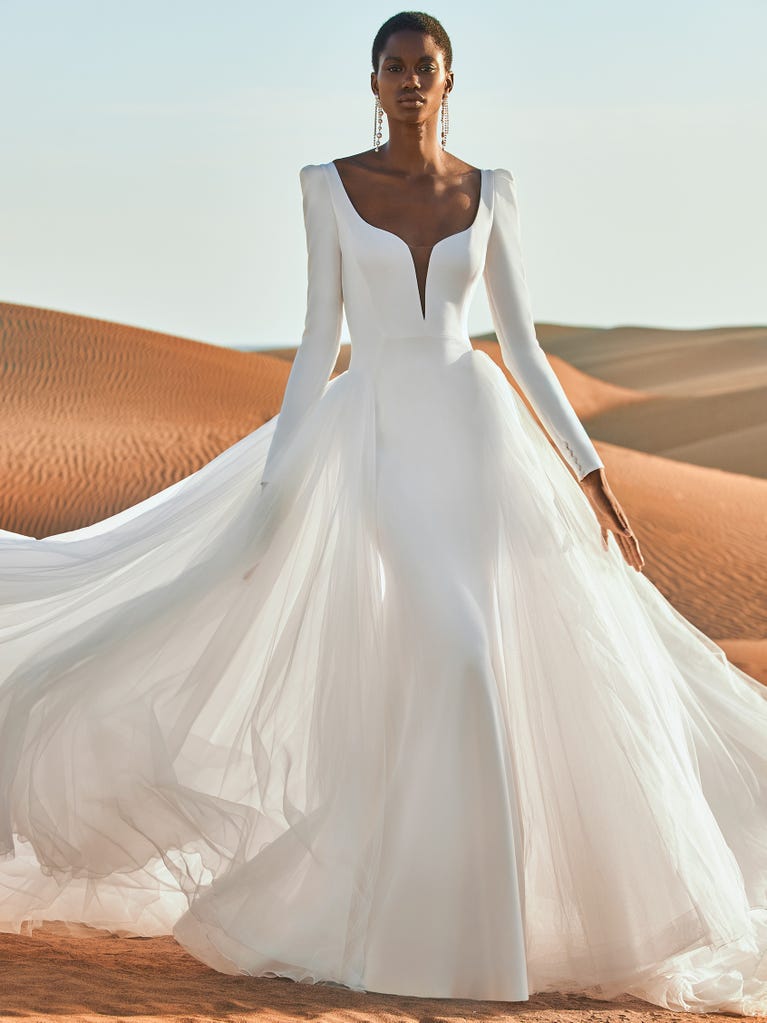 pronovias ANTELOPE | Vestido de novia sirena con escote corazón | PRONOVIAS Gran oferta