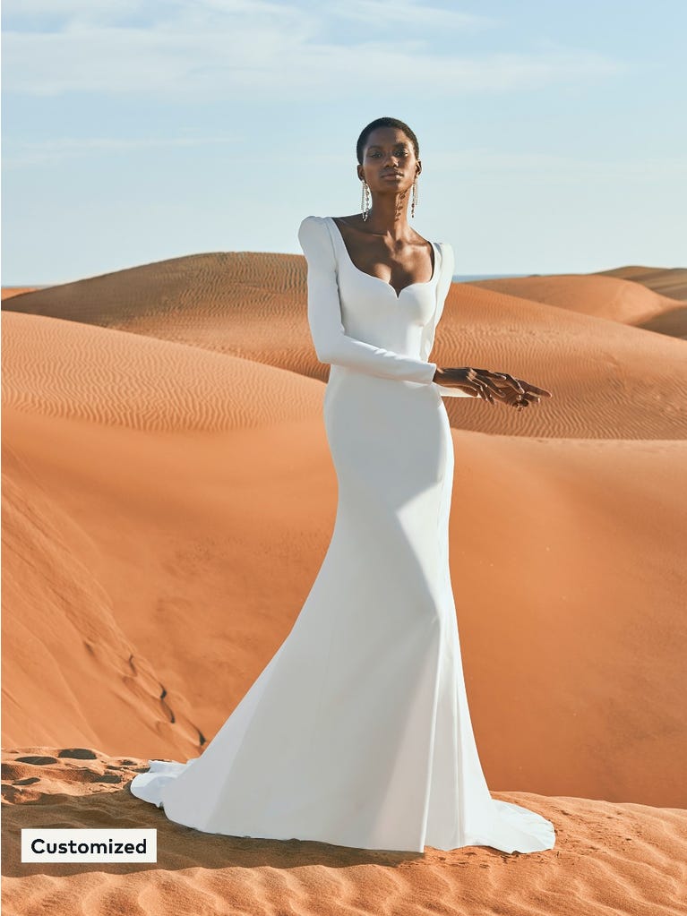 pronovias ANTELOPE | Vestido de novia sirena con escote corazón | PRONOVIAS Gran oferta