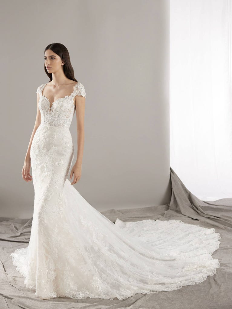 pronovias TURAN | Vestido de novia sirena | Pronovias Rebajas top