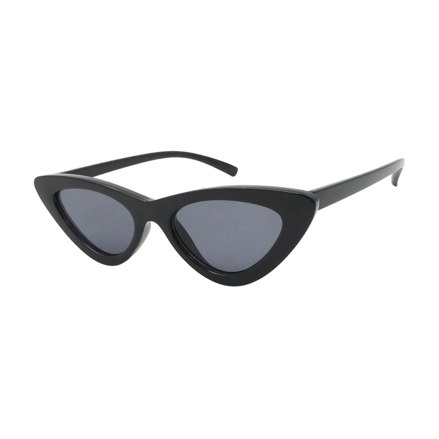 ﻿sunpers sunglasses LOLITA SHAPE SHINY BLACK FRAME SMOKE LENS | SUNPERS SUNGLASSES Promoción trimestral