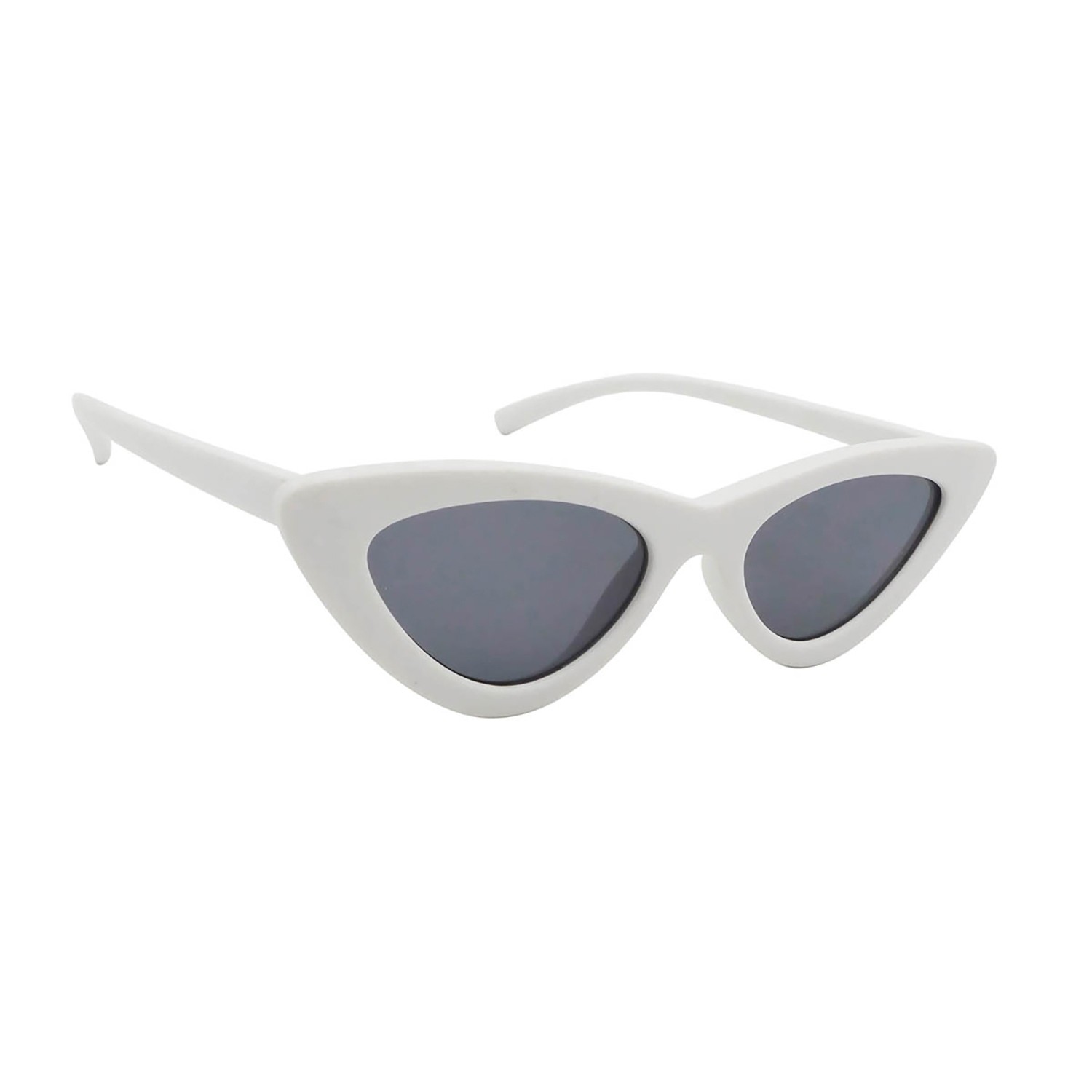 sunpers sunglasses LOLITA SHAPE POLYCARBONATE MATTE WHITE FRAME SMOKE LENS | SUNPERS SUNGLASSES Grandes descuentos