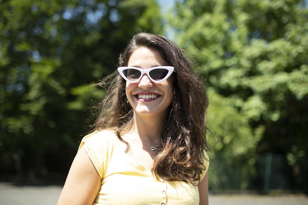 sunpers sunglasses LOLITA SHAPE POLYCARBONATE MATTE WHITE FRAME SMOKE LENS | SUNPERS SUNGLASSES Grandes descuentos