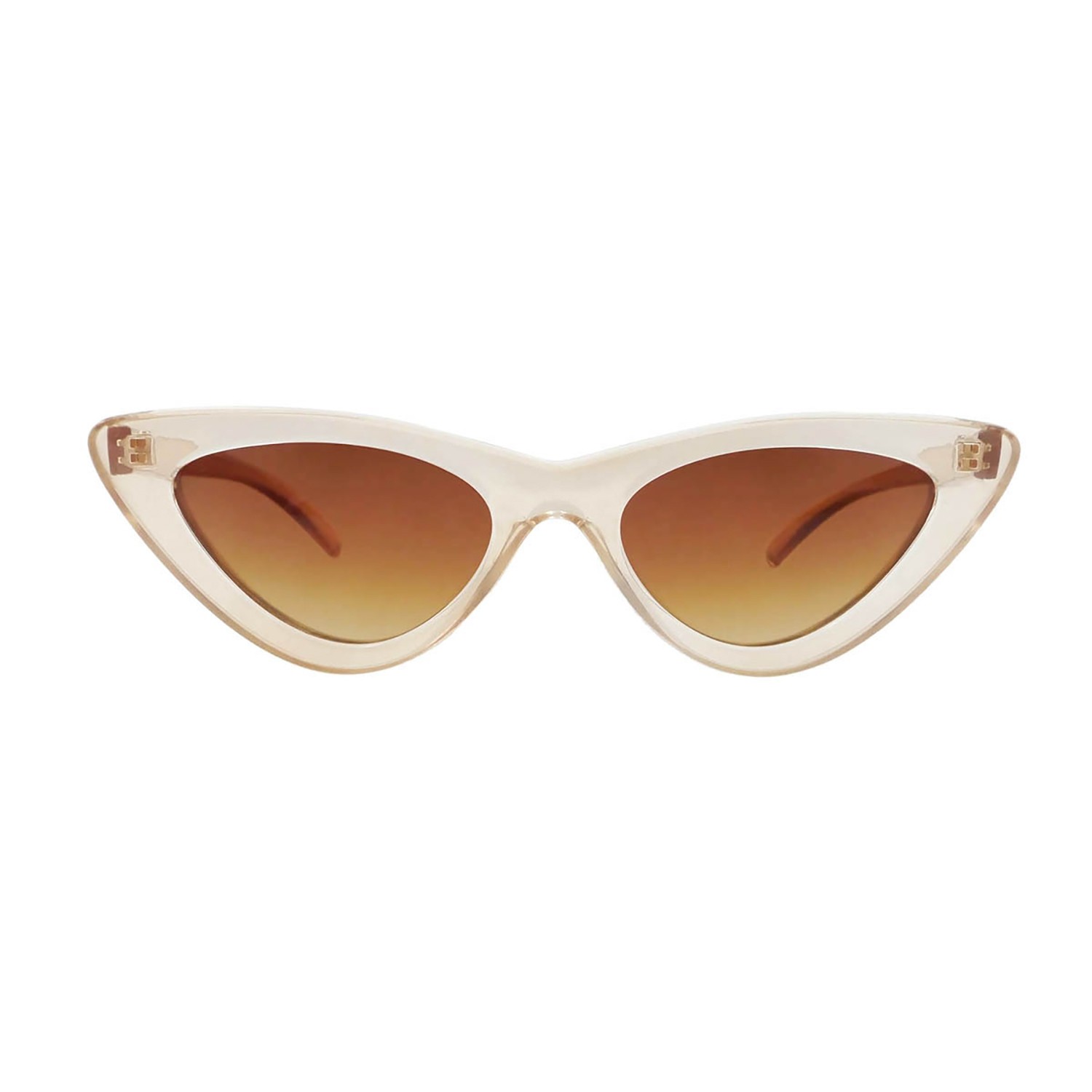 sunpers sunglasses LOLITA SHAPE POLYCARBONATE ORANGE TRANSPARENT FRAME BROWN GRADIENT LENS | SUNPERS SUNGLASSES Precios de Black Friday