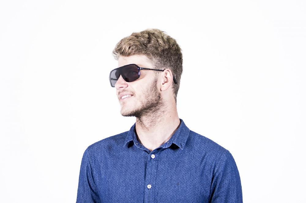sunpers sunglasses Biarritz - Miami / negro mate - ahumada plana Rebajas de fin de temporada
