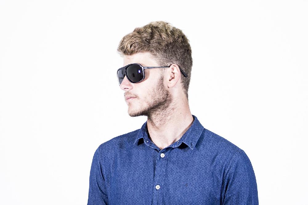 sunpers sunglasses Biarritz - Miami / negro mate - ahumadas Devoluciones gratuitas