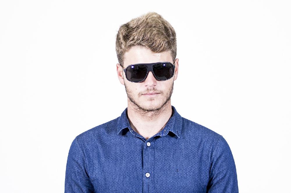 sunpers sunglasses Biarritz - Miami / negro mate - ahumadas Devoluciones gratuitas