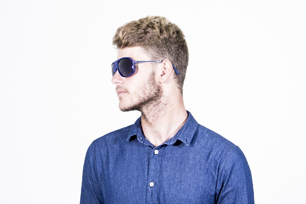 sunpers sunglasses Biarritz - Miami / azul mate - gradiente azul oscuro 2025