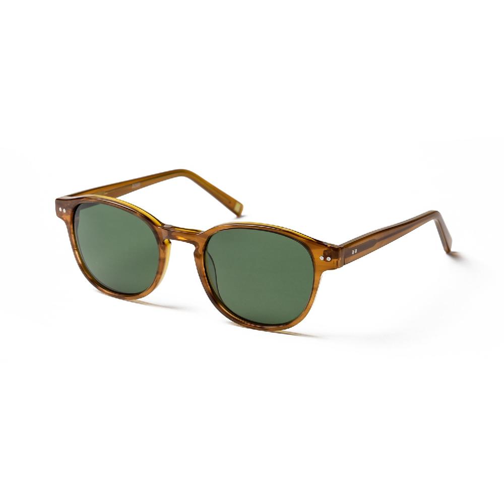 sunpers sunglasses PAXTON BROWN FRAME AND GREEN LENS | SUNPERS SUNGLASSES