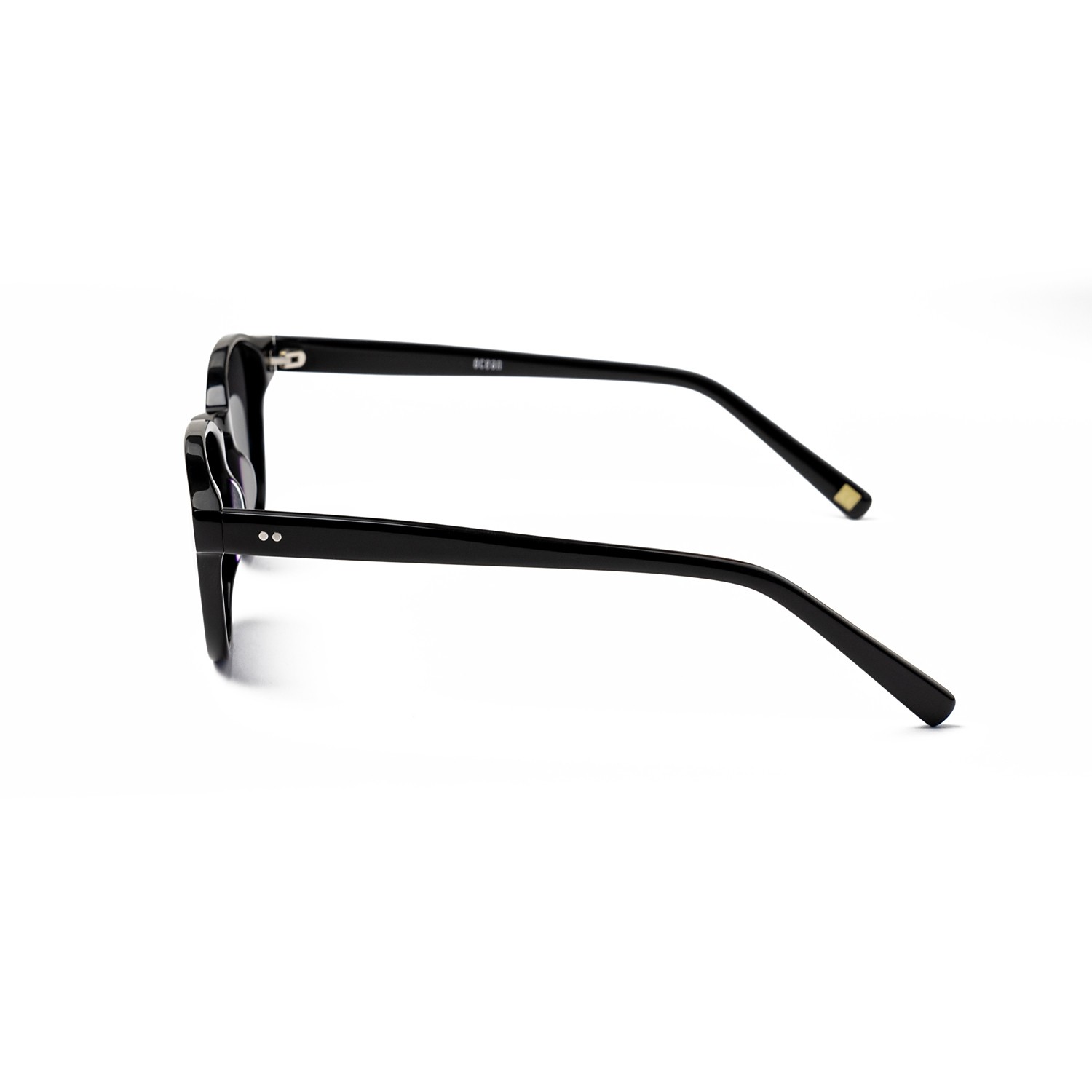 sunpers sunglasses PAXTON BLACK FRAME AND SMOKE LENS | SUNPERS SUNGLASSES