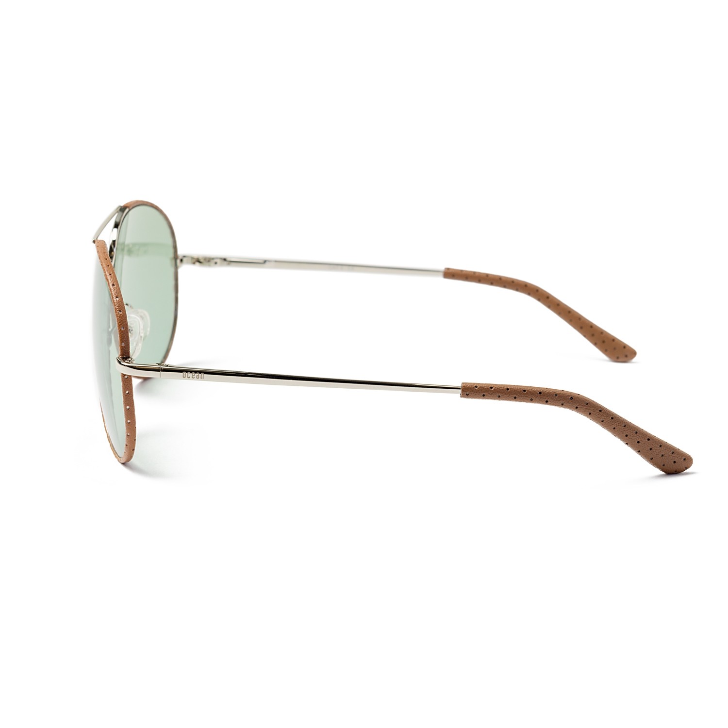 sunpers sunglasses FIENNES SILVER FRAME AND GREEN LENS | SUNPERS SUNGLASSES Descuento