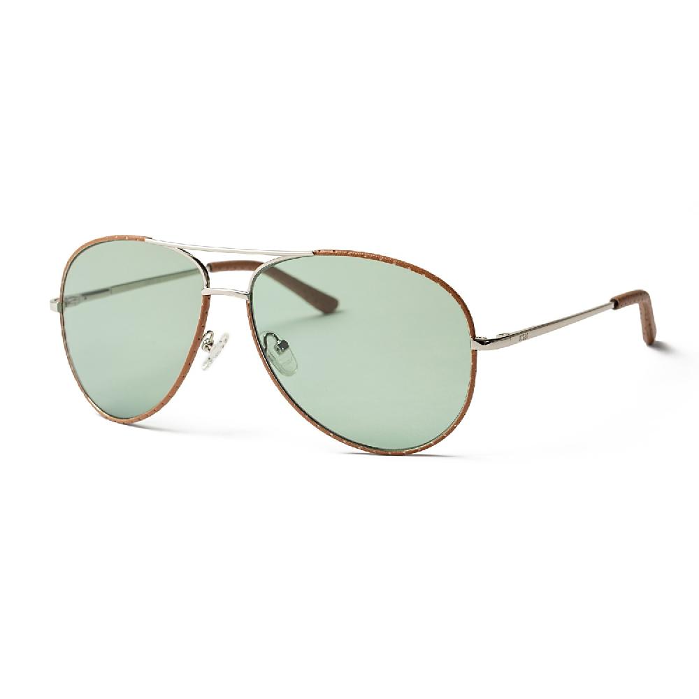 sunpers sunglasses FIENNES SILVER FRAME AND GREEN LENS | SUNPERS SUNGLASSES Descuento