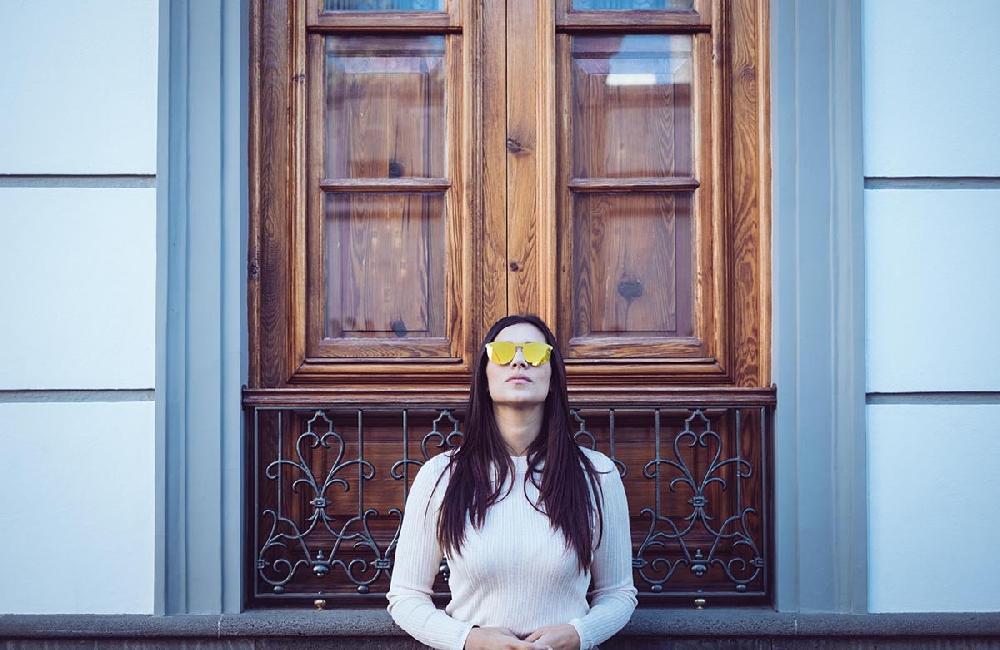 sunpers sunglasses Gafas de sol – dorado metálico / lente plana dorada | SUNPERS Promoción por tiempo limitado