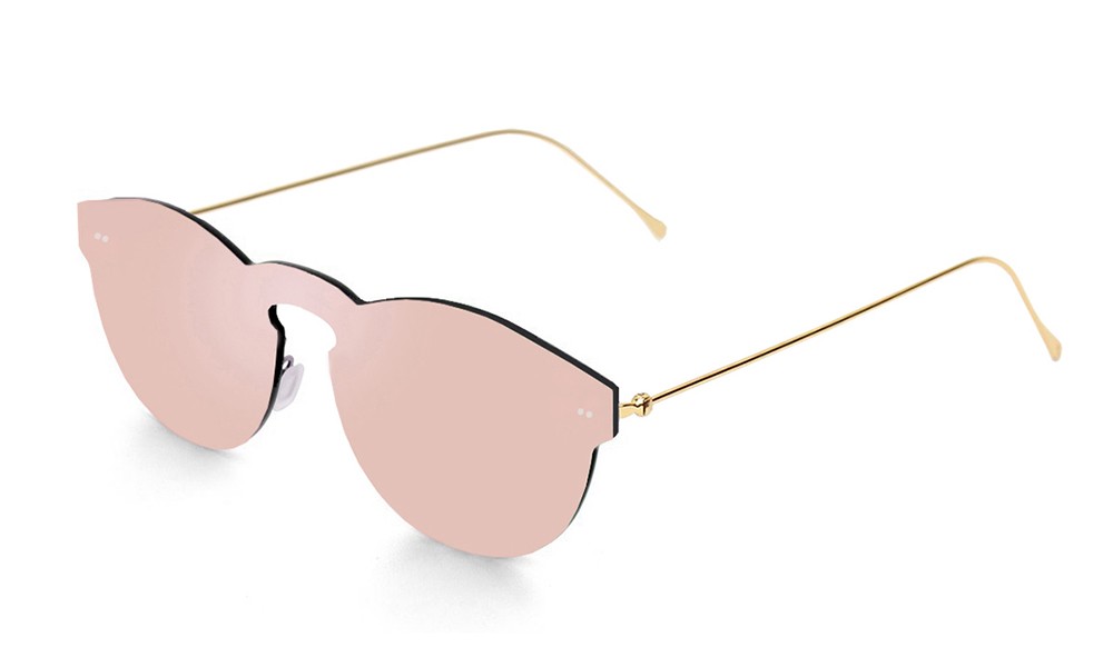 sunpers sunglasses Gafas de sol - dorado metálico / lente plana rosa espacial | SUNPERS Solo hoy