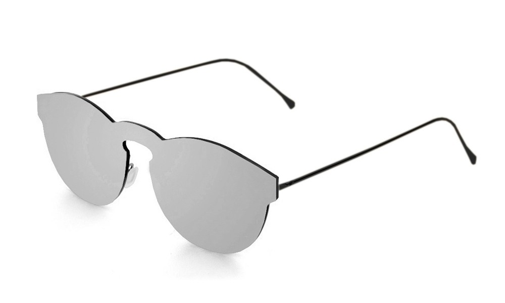 sunpers sunglasses Gafas de sol – negro mate / lente plana plateada | SUNPERS Superdescuento