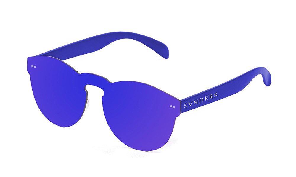 sunpers sunglasses Gafas de sol - policarbonato / lente plana azul oscura | SUNPERS Grandes descuentos