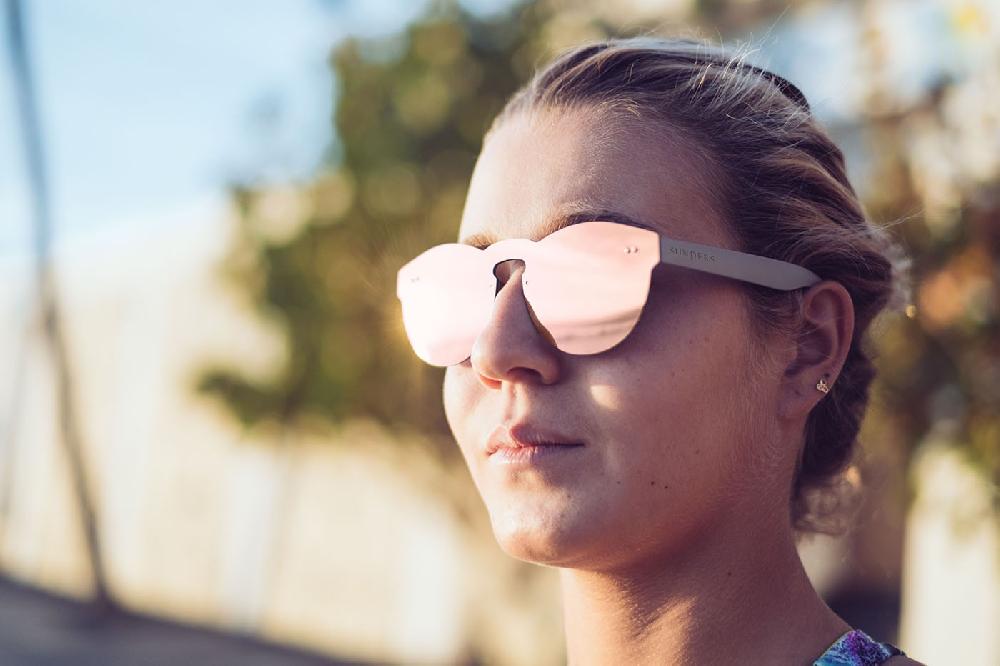 sunpers sunglasses Gafas de sol - policarbonato / lente plana rosa espacial | SUNPERS Envío internacional gratuito