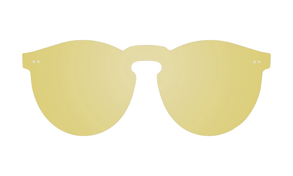 sunpers sunglasses Biarritz - Lente plana / policarbonato / dorado